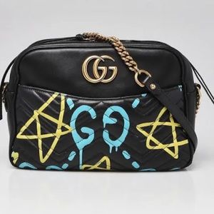 Like new Gucci Ghost Graffiti GG collection